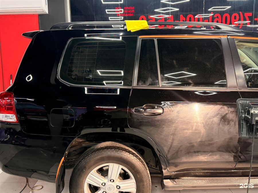 Тонировка стёкол Land Cruiser
